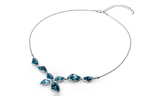 aurora海蓝之星项链 货号111533
