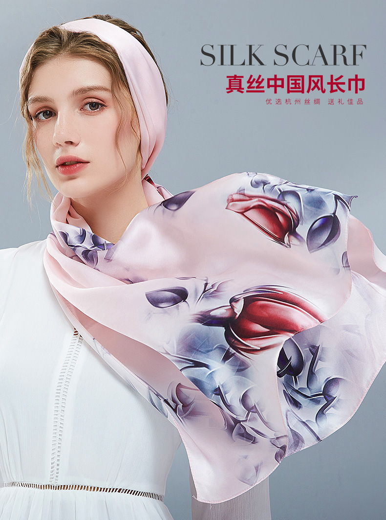 中国丝巾十大牌子图片