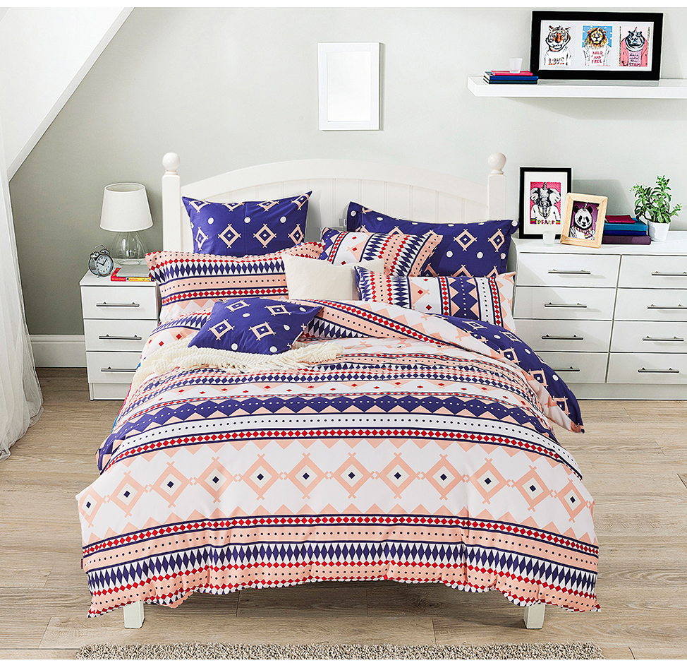 多喜爱美眠康格鲁斯印花四件套